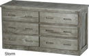6 Drawer Dresser By Crate Designs. 7012