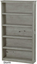 Bookcase, 42" Wide, By Crate Designs. 8004, 8005, 8007