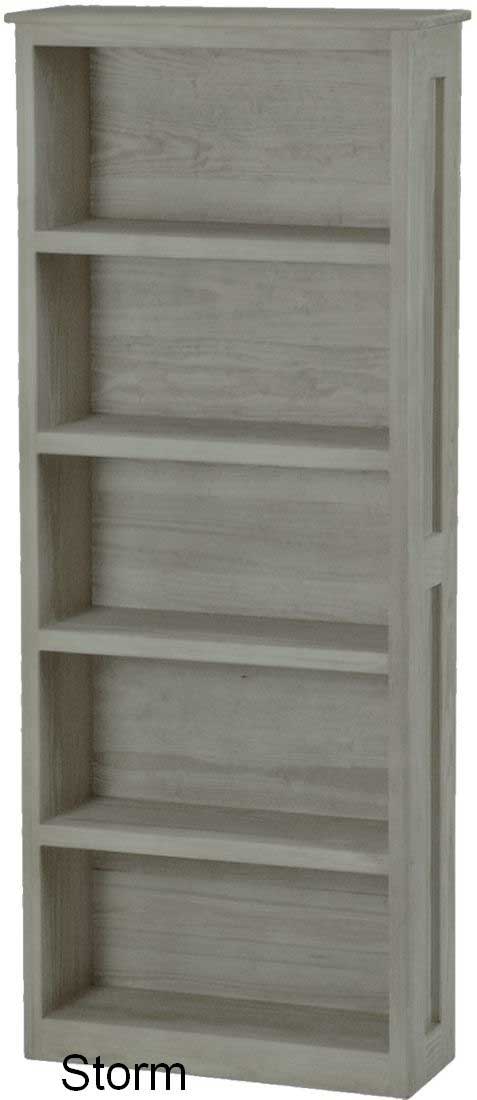 Bookcase, 30" Wide, By Crate Designs. 8014, 8017, 8015