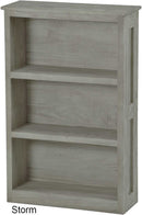 Bookcase, 30" Wide, By Crate Designs. 8014, 8017, 8015