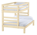 Ladder End Bunk Bed, Twin Over Full, By Crate Designs. 4006