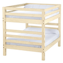 Ladder End Bunk Bed, Full Over Full, By Crate Designs. 4007