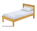 Mission Bed, Queen, 36" Headboard and 17" Footboard, By Crate Designs. 4967