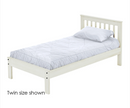 Mission Bed, Queen, 36" Headboard and 17" Footboard, By Crate Designs. 4967