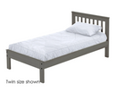 Mission Bed, Queen, 36" Headboard and 17" Footboard, By Crate Designs. 4967