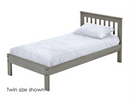 Mission Bed, Queen, 36" Headboard and 17" Footboard, By Crate Designs. 4967