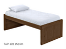 Captain's Bed, Low Profile, Queen, 26" Headboard and Footboard, By Crate Designs. 4510.