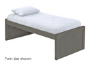 Captain's Bed, Low Profile, Full, 26" Headboard and Footboard, By Crate Designs. 4410