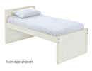 Captain's Bed, King, 39" Headboard and 26" Footboard By Crate Designs. 4611