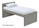 Captain's Bed, King, 39" Headboard and 26" Footboard By Crate Designs. 4611