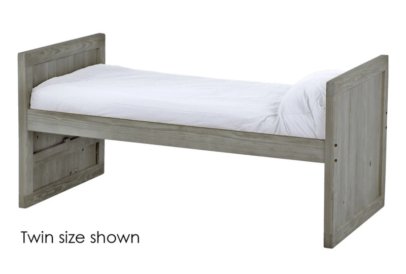 Captain's Day Bed, Full, 39" Headboard and Footboard By Crate Designs. 4412