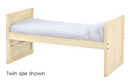 Captain's Day Bed, Full, 39" Headboard and Footboard By Crate Designs. 4412