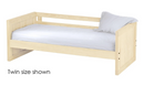 Panel Day Bed, Twin, 29" High By Crate Designs. 4017