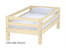 Ladder End Upper Bed, Twin, By Crate Designs. 4105
