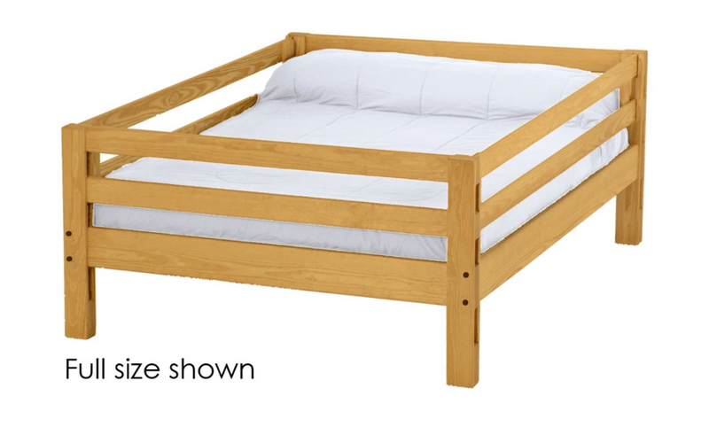 Ladder End Upper Bunk Bed, Queen, By Crate Designs. 4108