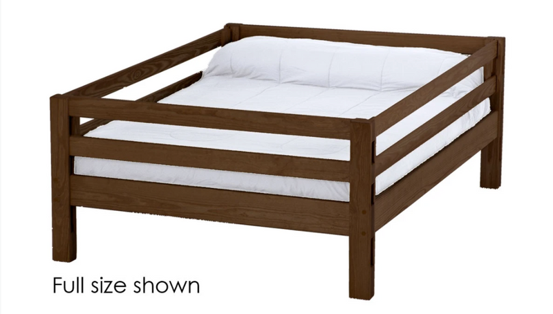 Ladder End Upper Bunk Bed, Queen, By Crate Designs. 4108