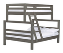 Ladder Bunk Bed, TwinXL Over Queen, By Crate Designs. 4058H