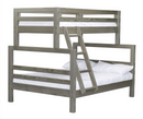Ladder Bunk Bed, TwinXL Over Queen, By Crate Designs. 4058H