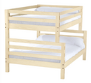 Ladder End Bunk Bed, Full XL Over Queen, By Crate Designs. 4078