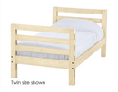 Ladder Lower Bed, Twin, By Crate Designs. 4205