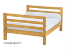 Ladder End Lower Bunk Bed, Queen, By Crate Designs. 4208