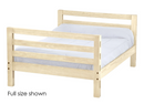 Ladder End Lower Bunk Bed, Queen, By Crate Designs. 4208
