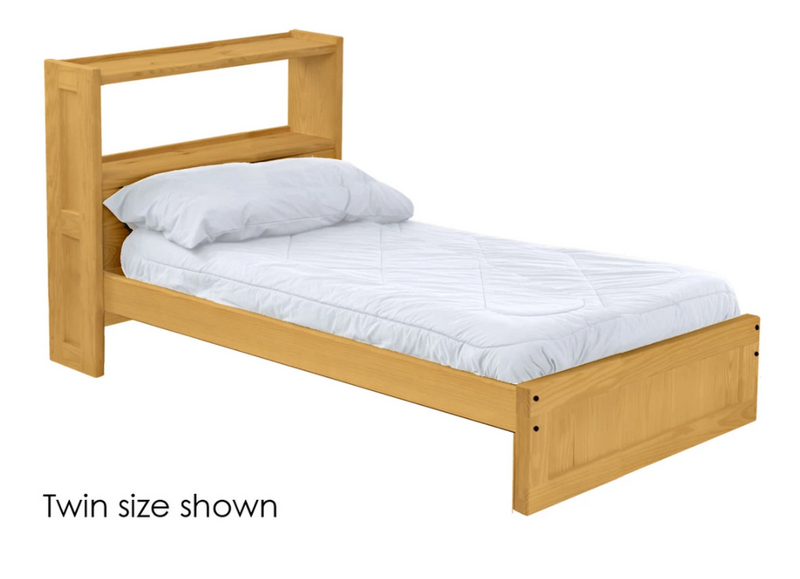 Bookcase Bed, King, By Crate Designs. 4636
