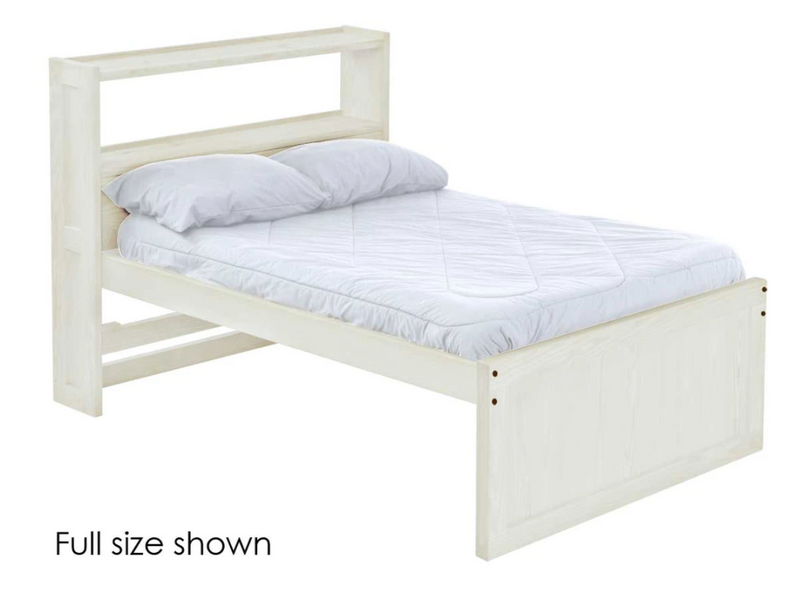 Captain's Bookcase Bed, King, By Crate Designs. 4655