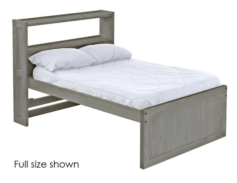 Captain's Bookcase Bed, King, By Crate Designs. 4655