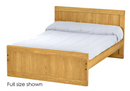 Panel Bed, Twin, 37" Headboard and Footboard, By Crate Designs. 4372