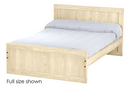 Panel Bed, Twin, 37" Headboard and Footboard, By Crate Designs. 4372