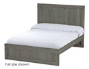Panel Bed, Twin, 48" Headboard and 16" Footboard, By Crate Designs. 4386