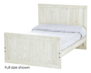 Panel Bed, Twin, 48" Headboard and 29" Footboard, By Crate Designs. 4389