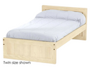 Panel Bed, Twin, 29" Headboard and 16" Footboard, By Crate Designs. 4396
