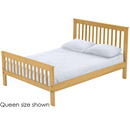Mission Bed, Full, 44" Headboard and 29" Footboard, By Crate Designs. 4849