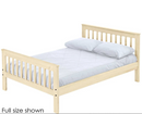 Mission Bed, Twin, 36" Headboard and 29" Footboard, By Crate Designs. 4769