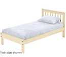 Mission Bed, Twin, 36" Headboard and 17" Footboard, By Crate Designs. 4767