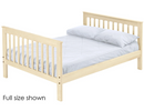Mission Lower Bunk Bed, Queen, By Crate Designs. 4728