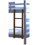 Ladder for Bunk Bed, Twin, Full and Queen, By Crate Designs. 4719, 4720