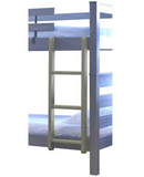 Ladder for Bunk Bed, Twin, Full and Queen, By Crate Designs. 4719, 4720