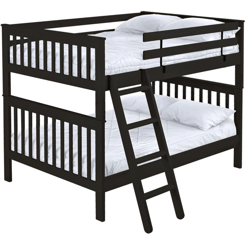 Mission Bunk Bed, Queen Over Queen, By Crate Designs. 4708, 4708T