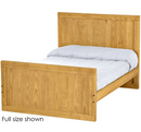 Panel Bed, King, 48" Headboard and 29" Footboard, by Crate Designs. 4689