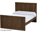 Panel Bed, King, 48" Headboard and 29" Footboard, by Crate Designs. 4689