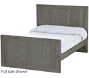 Panel Bed, King, 48" Headboard and 29" Footboard, by Crate Designs. 4689
