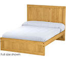 Panel Bed, King, 48" Headboard, 16" Footboard, By Crate Designs. 4686