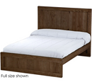 Panel Bed, King, 48" Headboard, 16" Footboard, By Crate Designs. 4686