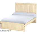 Panel Bed, King, 48" Headboard, 16" Footboard, By Crate Designs. 4686