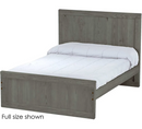 Panel Bed, 48" Headboard and 22" Footboard, King, By Crate Designs. 4682