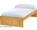 Panel Bed, Full, 16" Headboard and Footboard, By Crate Designs. 4466
