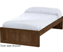 Panel Bed, Full, 16" Headboard and Footboard, By Crate Designs. 4466
